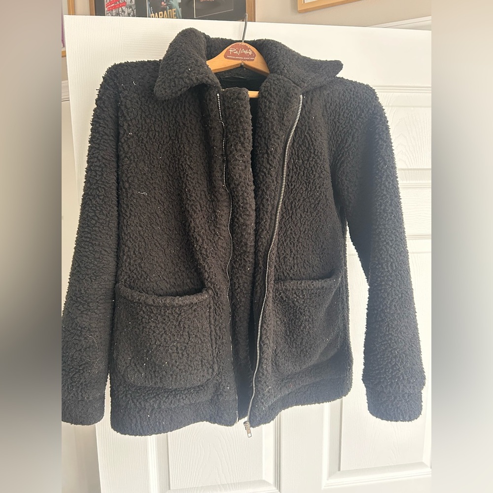 Black Teddy winter jacket!